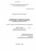 Ильясова, Ольга Анатольевна. Формирование готовности студентов к воспитанию у учащихся ценностного отношения к родному краю: дис. кандидат педагогических наук: 13.00.08 - Теория и методика профессионального образования. Челябинск. 2006. 176 с.