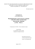 Верижников, Алексей Николаевич. Формирование и деятельность отрядов (частей) особого назначения Орловской губернии в 1918-1924 гг.: дис. кандидат наук: 07.00.02 - Отечественная история. Брянск. 2017. 211 с.