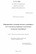 Иванов, Вячеслав Геннадьевич. Формирование и эволюция весеннего термобара за счет стока реки: на примере Селенгинского мелководья озера Байкал: дис. кандидат наук: 25.00.27 - Гидрология суши, водные ресурсы, гидрохимия. Иркутск. 2012. 117 с.