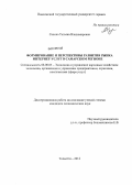 Савина, Татьяна Владимировна. Формирование и перспективы развития рынка интернет-услуг в Самарском регионе: дис. кандидат экономических наук: 08.00.05 - Экономика и управление народным хозяйством: теория управления экономическими системами; макроэкономика; экономика, организация и управление предприятиями, отраслями, комплексами; управление инновациями; региональная экономика; логистика; экономика труда. Тольятти. 2012. 175 с.