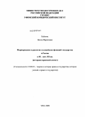 Байкова, Нелли Фаритовна. Формирование и развитие полицейских функций государства в России в IX - нач. XX вв.: историко-правовой аспект: дис. кандидат юридических наук: 12.00.01 - Теория и история права и государства; история учений о праве и государстве. Уфа. 2009. 197 с.