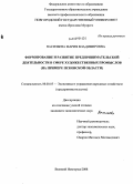 Васильева, Мария Владимировна. Формирование и развитие предпринимательской деятельности в сфере художественных промыслов: на примере Псковской области: дис. кандидат экономических наук: 08.00.05 - Экономика и управление народным хозяйством: теория управления экономическими системами; макроэкономика; экономика, организация и управление предприятиями, отраслями, комплексами; управление инновациями; региональная экономика; логистика; экономика труда. Великий Новгород. 2008. 206 с.