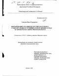 Симонян, Ваагн Владикович. Формирование и развитие российского рынка субфедеральных и муниципальных ценных бумаг: На примере Рузского района Московской области: дис. кандидат экономических наук: 08.00.10 - Финансы, денежное обращение и кредит. Москва. 2000. 155 с.