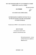 Тарасенко, Ольга Николаевна. Формирование и развитие системы учета в научно-исследовательских учреждениях аграрного профиля: дис. кандидат экономических наук: 08.00.12 - Бухгалтерский учет, статистика. Воронеж. 2006. 242 с.