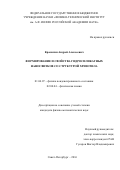 Красилин, Андрей Алексеевич. Формирование и свойства гидросиликатных наносвитков со структурой хризотила: дис. кандидат наук: 01.04.07 - Физика конденсированного состояния. Санкт-Петербург. 2016. 170 с.