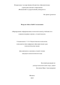 Меерсон Айзек-Лейб Соломонович. Формирование информационно-психологической устойчивости к социокультурным угрозам у студентов вуза: дис. кандидат наук: 00.00.00 - Другие cпециальности. ФГБОУ ВО «Российский государственный педагогический университет им. А.И. Герцена». 2023. 184 с.