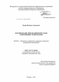 Бунин, Максим Алексеевич. Формирование инновационной среды современных технопарков: дис. кандидат наук: 08.00.05 - Экономика и управление народным хозяйством: теория управления экономическими системами; макроэкономика; экономика, организация и управление предприятиями, отраслями, комплексами; управление инновациями; региональная экономика; логистика; экономика труда. Москва. 2013. 151 с.