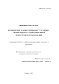 Овчинникова, Анна Сергеевна. Формирование художественно-конструкторских умений подростка в дополнительном технологическом образовании: дис. кандидат наук: 13.00.01 - Общая педагогика, история педагогики и образования. Тамбов. 2018. 266 с.