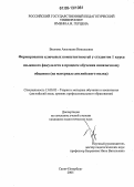 Волкова, Анастасия Николаевна. Формирование ключевых компетентностей у студентов 1 курса языкового факультета в процессе обучения иноязычному общению: На материале английского языка: дис. кандидат педагогических наук: 13.00.02 - Теория и методика обучения и воспитания (по областям и уровням образования). Санкт-Петербург. 2005. 210 с.