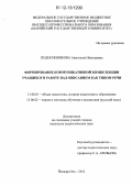 Подосинникова, Анастасия Николаевна. Формирование коммуникативной компетенции учащихся в работе над описанием как типом речи: дис. кандидат наук: 13.00.01 - Общая педагогика, история педагогики и образования. Йошкар-Ола. 2012. 221 с.