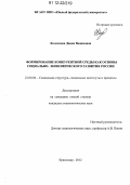 Колоскова, Диана Вадимовна. Формирование конкурентной среды как основы социально-экономического развития России: дис. кандидат наук: 22.00.04 - Социальная структура, социальные институты и процессы. Краснодар. 2012. 183 с.