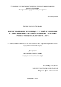 Каргина Анастасия Евгеньевна. Формирование конструктивных стратегий преодоления трудных жизненных ситуаций студентов с различным уровнем эмоционального интеллекта: дис. кандидат наук: 00.00.00 - Другие cпециальности. ФГБОУ ВО «Тихоокеанский государственный университет». 2022. 224 с.