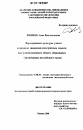 Мишнева, Елена Константиновна. Формирование культуры учения в процессе овладения иностранным языком на ступени основного общего образования: на материале английского языка: дис. кандидат педагогических наук: 13.00.02 - Теория и методика обучения и воспитания (по областям и уровням образования). Москва. 2006. 232 с.