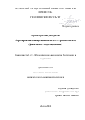 Агранов Григорий Дмитриевич. Формирование микроконтинентов и краевых плато (физическое моделирование): дис. кандидат наук: 00.00.00 - Другие cпециальности. ФГБОУ ВО «Московский государственный университет имени М.В. Ломоносова». 2024. 140 с.