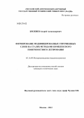 Брежнев, Андрей Александрович. Формирование модифицированных упрочненных слоев на сталях методами комплексного поверхностного легирования: дис. кандидат технических наук: 05.16.09 - Материаловедение (по отраслям). Москва. 2012. 168 с.