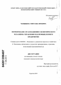 Чанышева, Светлана Юрьевна. Формирование организационно-экономического механизма управления ВЭД промышленного предприятия: дис. кандидат экономических наук: 08.00.05 - Экономика и управление народным хозяйством: теория управления экономическими системами; макроэкономика; экономика, организация и управление предприятиями, отраслями, комплексами; управление инновациями; региональная экономика; логистика; экономика труда. Саратов. 2013. 166 с.