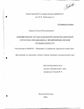 Павлов, Алексей Владимирович. Формирование организационной и информационной структуры управления на предприятии легкой промышленности: дис. кандидат экономических наук: 08.00.05 - Экономика и управление народным хозяйством: теория управления экономическими системами; макроэкономика; экономика, организация и управление предприятиями, отраслями, комплексами; управление инновациями; региональная экономика; логистика; экономика труда. Нижний Новгород. 2000. 210 с.