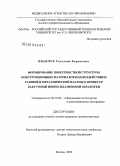 Иванчук, Светлана Борисовна. Формирование поверхностной структуры конструкционных материалов под воздействием газовой и металлической плазмы в процессе вакуумной ионно-плазменной обработки: дис. кандидат технических наук: 05.16.06 - Порошковая металлургия и композиционные материалы. Москва. 2008. 191 с.