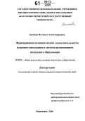 Залиева, Наталья Александровна. Формирование познавательной самостоятельности младшего школьника в системе развивающего начального образования: дис. кандидат педагогических наук: 13.00.01 - Общая педагогика, история педагогики и образования. Карачаевск. 2006. 169 с.