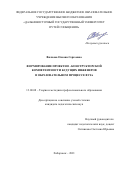 Вялкова Оксана Сергеевна. «Формирование проектно - конструкторской компетентности будущих инженеров в образовательном процессе вуза»: дис. кандидат наук: 13.00.08 - Теория и методика профессионального образования. ФГБОУ ВО «Красноярский государственный педагогический университет им. В.П. Астафьева». 2021. 290 с.