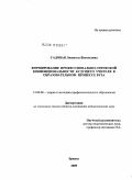 Садовая, Людмила Васильевна. Формирование профессионально-этической конвенциональности будущего учителя в образовательном процессе вуза: дис. кандидат педагогических наук: 13.00.08 - Теория и методика профессионального образования. Брянск. 2009. 243 с.