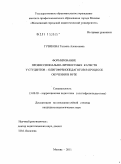 Гузикова, Татьяна Алексеевна. Формирование профессионально-личностных качеств у студентов - олигофренопедагогов в процессе обучения в вузе: дис. кандидат педагогических наук: 13.00.03 - Коррекционная педагогика (сурдопедагогика и тифлопедагогика, олигофренопедагогика и логопедия). Москва. 2011. 196 с.