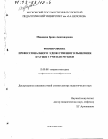 Медведева, Ирина Александровна. Формирование профессионального художественного мышления будущего учителя музыки: дис. доктор педагогических наук: 13.00.08 - Теория и методика профессионального образования. Москва. 2002. 327 с.