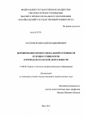 Болтенков, Николай Владимирович. Формирование профессиональной готовности будущих социологов к преподавательской деятельности: дис. кандидат педагогических наук: 13.00.08 - Теория и методика профессионального образования. Чита. 2011. 219 с.