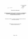 Неволина, Ольга Васильевна. Формирование регионального механизма устойчивого развития малого бизнеса в субъекте федерации: на примере Московской области: дис. кандидат экономических наук: 08.00.05 - Экономика и управление народным хозяйством: теория управления экономическими системами; макроэкономика; экономика, организация и управление предприятиями, отраслями, комплексами; управление инновациями; региональная экономика; логистика; экономика труда. Москва. 2011. 227 с.