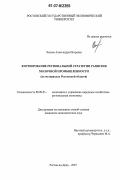 Чалова, Александра Игоревна. Формирование региональной стратегии развития молочной промышленности: на материалах Ростовской области: дис. кандидат экономических наук: 08.00.05 - Экономика и управление народным хозяйством: теория управления экономическими системами; макроэкономика; экономика, организация и управление предприятиями, отраслями, комплексами; управление инновациями; региональная экономика; логистика; экономика труда. Ростов-на-Дону. 2007. 207 с.