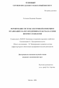 Колпаков, Владимир Игоревич. Формирование системы электронной коммерции в организациях малого предпринимательства на основе интернет-технологий: дис. кандидат экономических наук: 08.00.05 - Экономика и управление народным хозяйством: теория управления экономическими системами; макроэкономика; экономика, организация и управление предприятиями, отраслями, комплексами; управление инновациями; региональная экономика; логистика; экономика труда. Москва. 2006. 190 с.