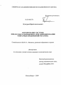 Кунгуров, Юрий Анатольевич. Формирование системы финансового менеджмента при акционировании унитарных предприятий Росатома: дис. кандидат экономических наук: 08.00.10 - Финансы, денежное обращение и кредит. Новосибирск. 2009. 204 с.