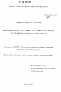 Ермакова, Наталья Сергеевна. Формирование системы инфраструктурного обеспечения инновационного предпринимательства: дис. кандидат экономических наук: 08.00.05 - Экономика и управление народным хозяйством: теория управления экономическими системами; макроэкономика; экономика, организация и управление предприятиями, отраслями, комплексами; управление инновациями; региональная экономика; логистика; экономика труда. Омск. 2012. 178 с.