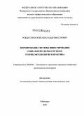 Рождественский, Александр Викторович. Формирование системы инвестирования социальной сферы региона: теория, методология и практика: дис. доктор экономических наук: 08.00.05 - Экономика и управление народным хозяйством: теория управления экономическими системами; макроэкономика; экономика, организация и управление предприятиями, отраслями, комплексами; управление инновациями; региональная экономика; логистика; экономика труда. Чебоксары. 2009. 309 с.