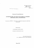 Копякова, Татьяна Ивановна. Формирование системы управления трудовыми конфликтами на предприятии: дис. кандидат наук: 08.00.05 - Экономика и управление народным хозяйством: теория управления экономическими системами; макроэкономика; экономика, организация и управление предприятиями, отраслями, комплексами; управление инновациями; региональная экономика; логистика; экономика труда. Пенза. 2013. 248 с.