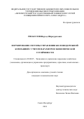 Ризакулов Шерзод Шермуратович. Формирование системы управления железнодорожной компанией с учетом параметров экономической устойчивости: дис. кандидат наук: 08.00.05 - Экономика и управление народным хозяйством: теория управления экономическими системами; макроэкономика; экономика, организация и управление предприятиями, отраслями, комплексами; управление инновациями; региональная экономика; логистика; экономика труда. АНО ВО «Международный банковский институт». 2018. 159 с.