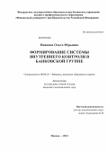 Иванова, Ольга Юрьевна. Формирование системы внутреннего контроля в банковской группе: дис. кандидат наук: 08.00.10 - Финансы, денежное обращение и кредит. Москва. 2013. 194 с.