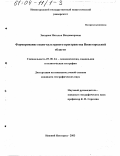 Захарова, Наталья Владимировна. Формирование социо-культурного пространства Нижегородской области: дис. кандидат географических наук: 25.00.24 - Экономическая, социальная и политическая география. Нижний Новгород. 2003. 187 с.