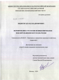 Индилов, Эдуард Владимирович. Формирование стратегии позиционирования изделий медицинского назначения: дис. кандидат экономических наук: 08.00.05 - Экономика и управление народным хозяйством: теория управления экономическими системами; макроэкономика; экономика, организация и управление предприятиями, отраслями, комплексами; управление инновациями; региональная экономика; логистика; экономика труда. Москва. 2010. 161 с.