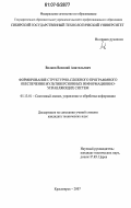 Волков, Василий Анатольевич. Формирование структурно-сложного программного обеспечения мультиверсионных информационно-управляющих систем: дис. кандидат технических наук: 05.13.01 - Системный анализ, управление и обработка информации (по отраслям). Красноярск. 2007. 128 с.