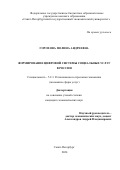 Горохова Полина Андреевна. Формирование цифровой системы социальных услуг в России: дис. кандидат наук: 00.00.00 - Другие cпециальности. ФГБОУ ВО «Санкт-Петербургский государственный экономический университет». 2024. 156 с.