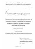 Мушинский, Александр Алексеевич. Формирование высокопродуктивных агрофитоценозов однолетнего донника в одновидовых и смешанных посевах при орошении на южных черноземах Оренбургского Предуралья: дис. кандидат сельскохозяйственных наук: 06.01.09 - Растениеводство. Оренбург. 2002. 206 с.