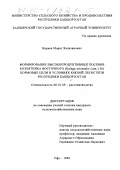 Кираев, Марат Хализянович. Формирование высокопродуктивных посевов козлятника восточного (Galega orientalis Lam. ) на кормовые цели в условиях южной лесостепи Республики Башкортостан: дис. кандидат сельскохозяйственных наук: 06.01.09 - Растениеводство. Уфа. 1999. 257 с.