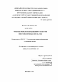 Великая, Яна Геннадьевна. Фрагментные преобразования структуры многоленточных автоматов: дис. кандидат технических наук: 05.13.17 - Теоретические основы информатики. Белгород. 2011. 169 с.