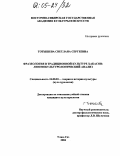 Тотышева, Светлана Сергеевна. Фразеология в традиционной культуре хакасов: Лингвокультурологический анализ: дис. кандидат культурологии: 24.00.01 - Теория и история культуры. Улан-Удэ. 2004. 156 с.