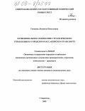 Ганшина, Людмила Николаевна. Функциональное содержание стратегического управления на городском пассажирском транспорте: дис. кандидат экономических наук: 08.00.05 - Экономика и управление народным хозяйством: теория управления экономическими системами; макроэкономика; экономика, организация и управление предприятиями, отраслями, комплексами; управление инновациями; региональная экономика; логистика; экономика труда. Ставрополь. 2005. 249 с.