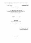 Колесникович, Виктор Павлович. Геоэкологический анализ туристско-рекреационного потенциала Белорусского Полесья: дис. кандидат географических наук: 25.00.36 - Геоэкология. Москва. 2009. 156 с.