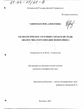 Удянская, Елена Алексеевна. Геоэкологическое состояние городской среды: Диагностика и организация мониторинга: дис. кандидат географических наук: 25.00.36 - Геоэкология. Белгород. 2003. 169 с.