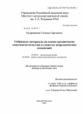 Кудрявцева, Галина Сергеевна. Гибридные материалы на основе органических комплексов металлов и слоистых неорганических соединений: дис. кандидат химических наук: 02.00.03 - Органическая химия. Москва. 2009. 145 с.