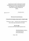 Шаповалова, Екатерина Валерьевна. Гражданско-правовые формы оборота информации: дис. кандидат юридических наук: 12.00.03 - Гражданское право; предпринимательское право; семейное право; международное частное право. Москва. 2008. 241 с.